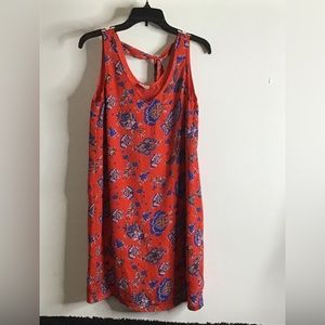 Red and Blue Summer Dress Size 6